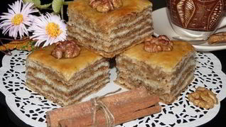 Постная пахлава