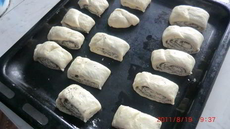 рулетики с маком