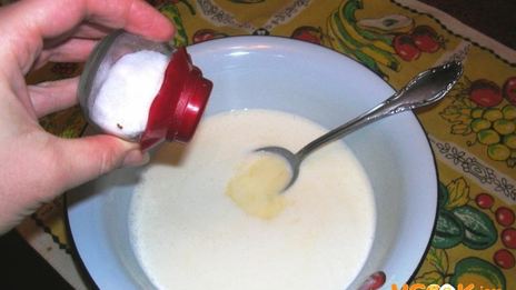 шарлотка с капустой