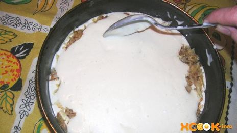 шарлотка с капустой