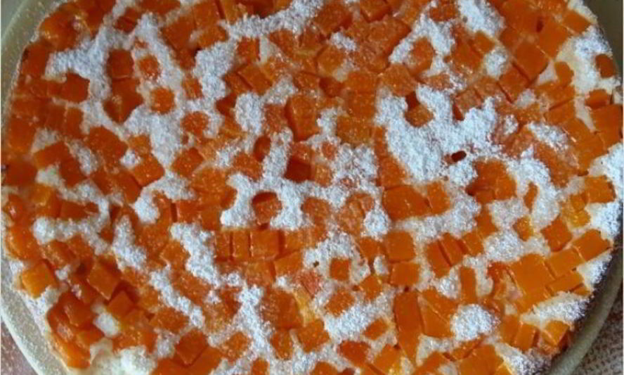 Рецепт шарлотки с тыквой