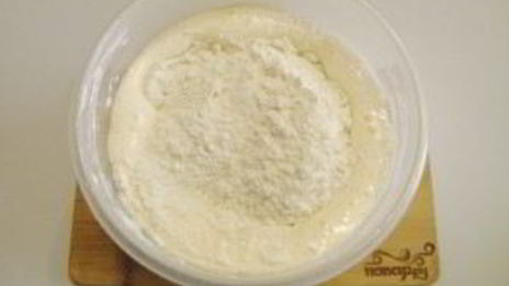 шарлотка с ягодами