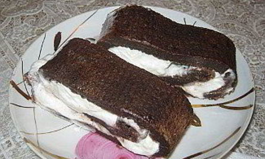 Рецепт шоколадного рулета