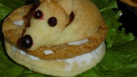 слойки мышка на сыре