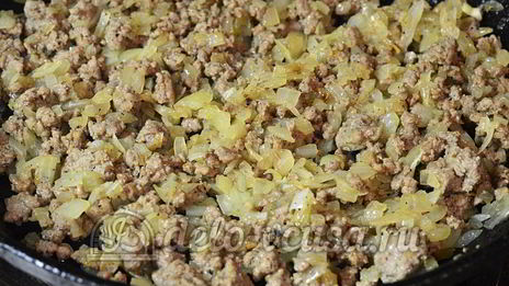 слойки с мясом