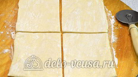 слойки с мясом