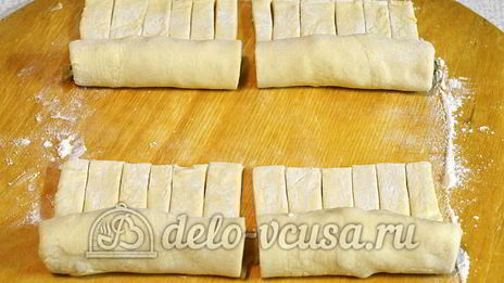 слойки с мясом