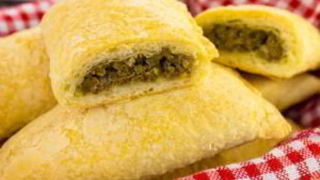 слойки с печенью