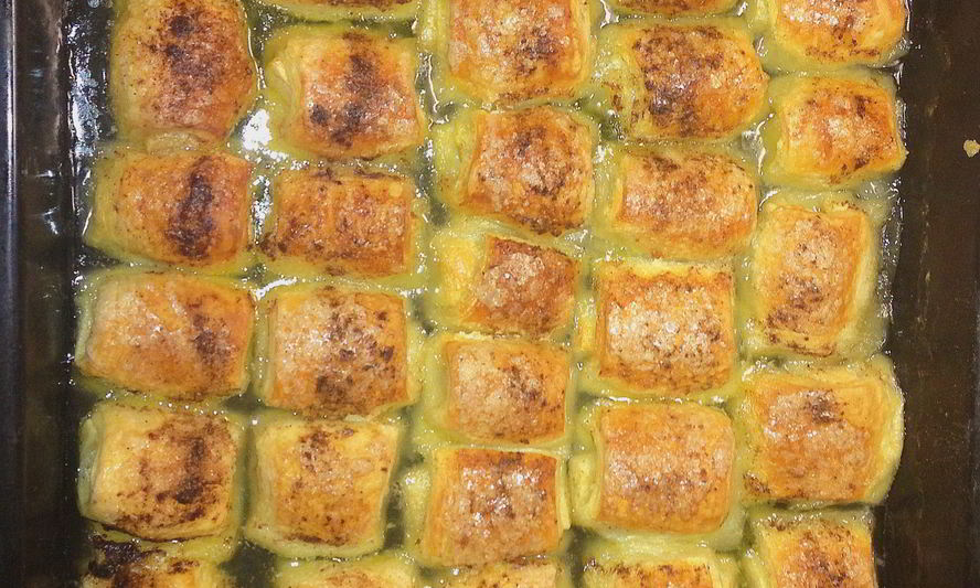 Рецепт слоек с яблоками и спрайтом