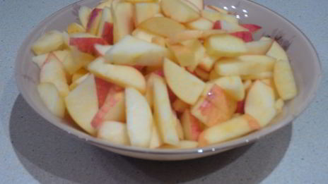 слойки с яблоками