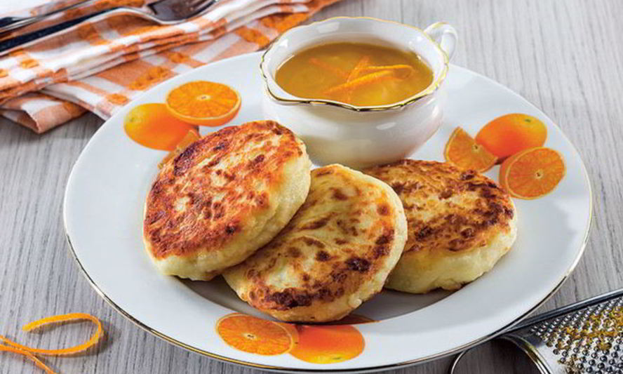 Рецепт апельсиновых сырников