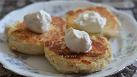 банановые сырники на рикотте