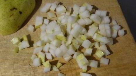 диетические сырники с грушей