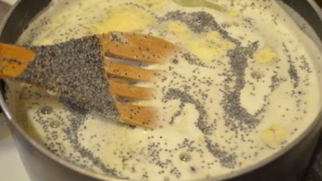 немецкий маковый творожник