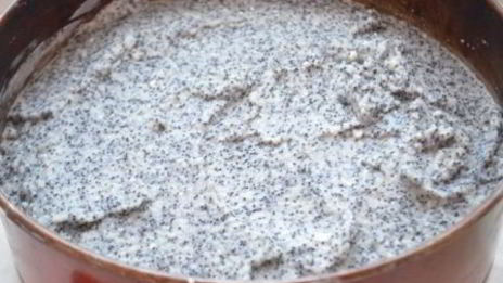 немецкий маковый творожник