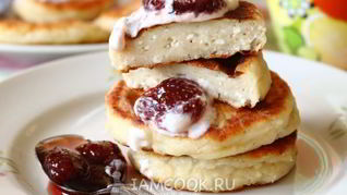 Пышные сырники без манки