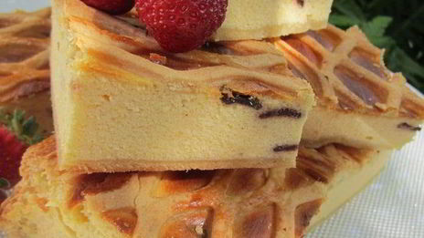 сырник с песочным тестом солнышко