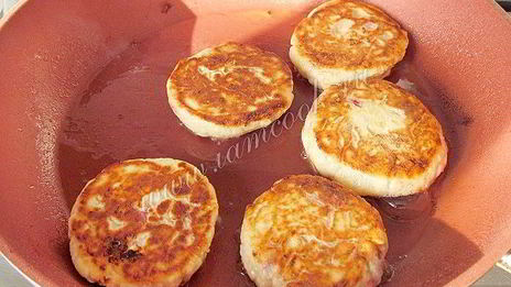 сырники клубничные