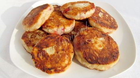 сырники клубничные