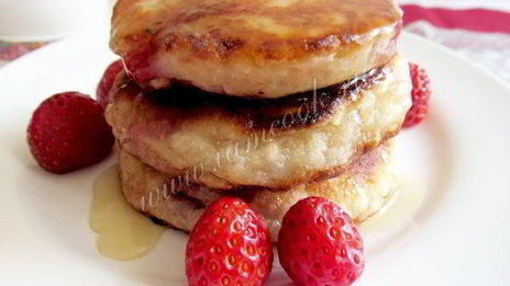 сырники клубничные