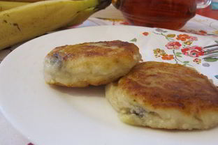 Сырники с бананом