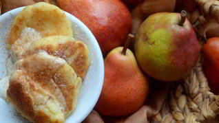 Сырники с грушей