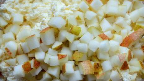 сырники с грушей