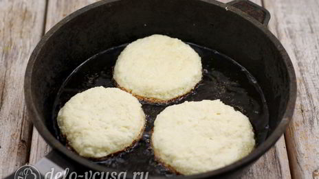 сырники с манкой