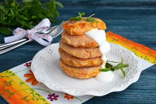Сырники с морковью и творогом