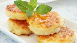 Сырники с отрубями из духовки