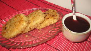 Сырники с шоколадом в овсяной панировке