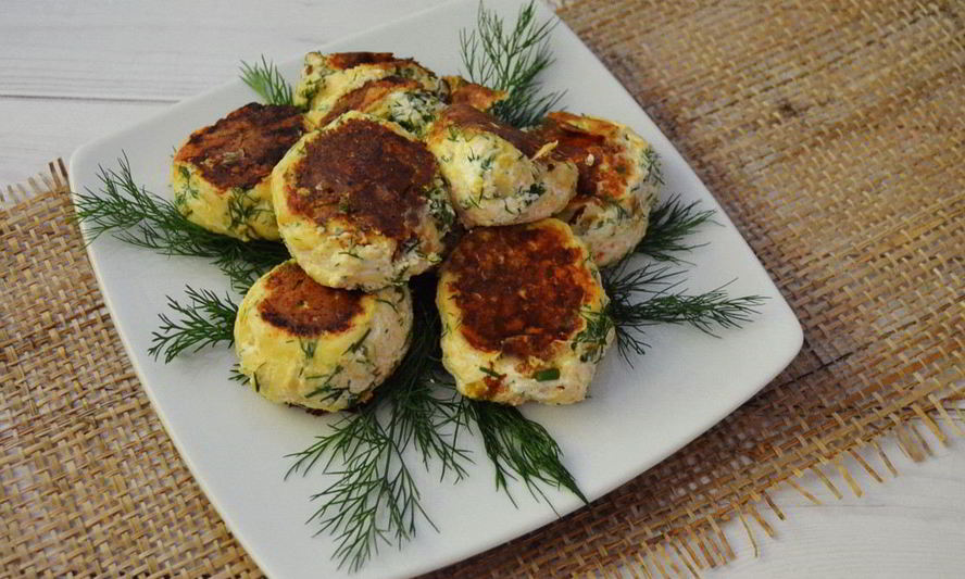 Рецепт сырников с укропом и сыром