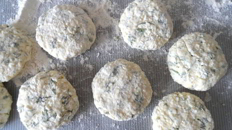 сырники с укропом