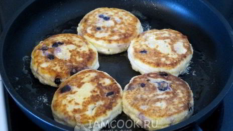 сырники с ягодами