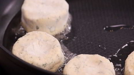 сырники с зеленью