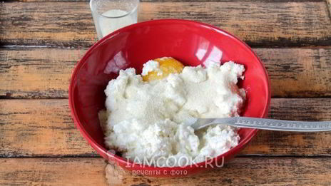 сырники со штрейзелем