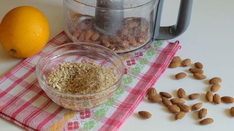 творожник джинга с апельсиново-миндальными нотками