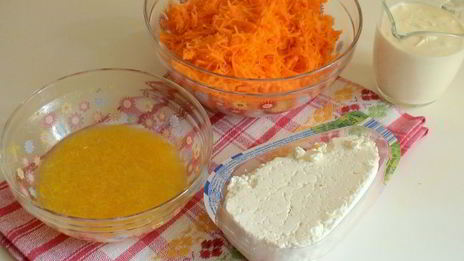 творожник джинга с апельсиново-миндальными нотками