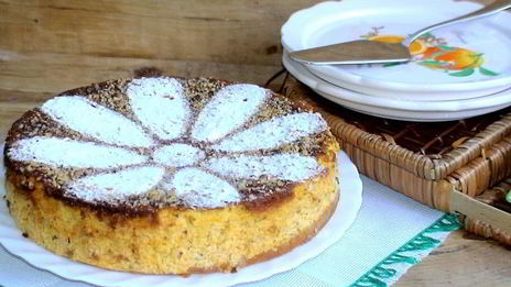 творожник джинга с апельсиново-миндальными нотками