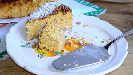 творожник джинга с апельсиново-миндальными нотками