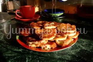 Творожники с ветчиной