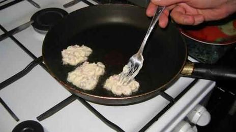 творожники с ветчиной