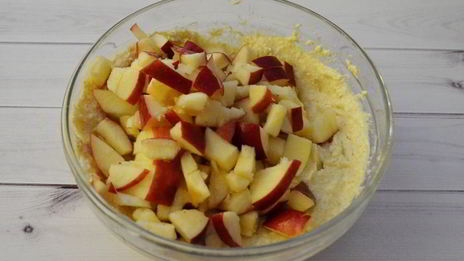 творожники с яблоком