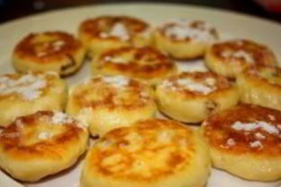 Вегетарианские сырники без яиц