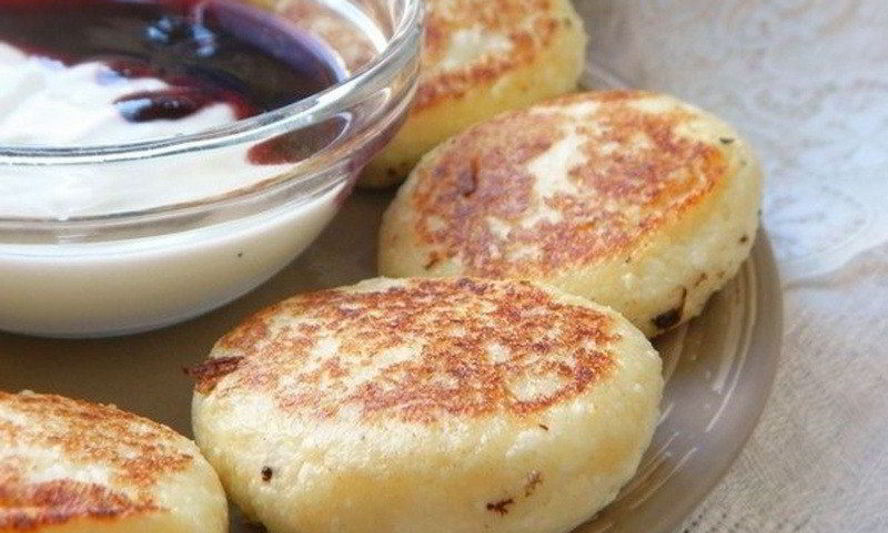 Рецепт воздушных сырников за 15 минут