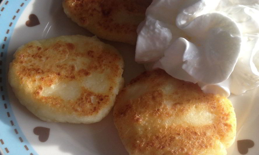 Рецепт яблочных сырников