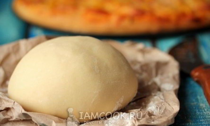 Рецепт бездрожжевого теста для пиццы на маргарине