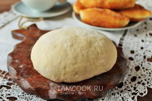 Быстрое тесто для пирожков без дрожжей