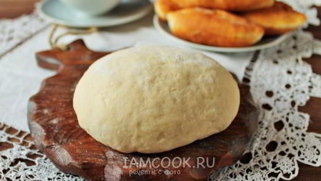 быстрое тесто для пирожков без дрожжей