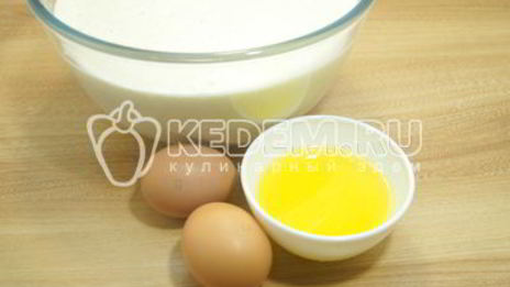 дрожжевое тесто для блинов